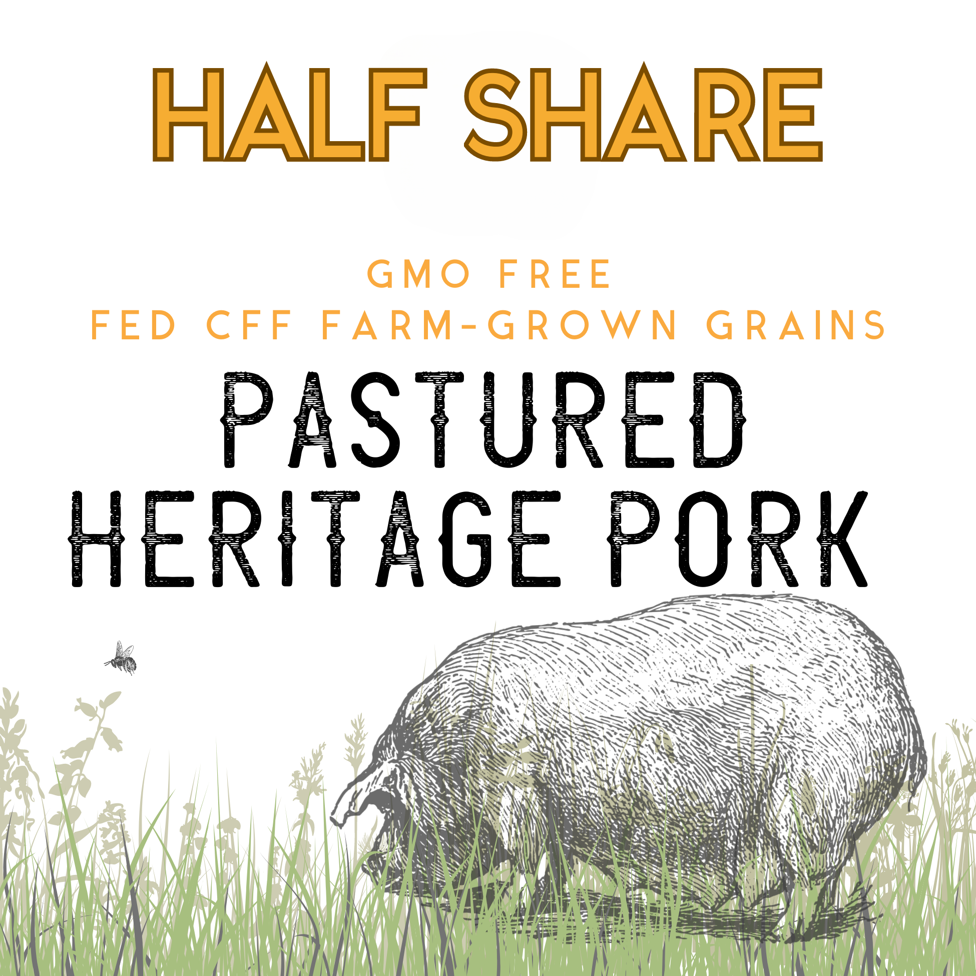 HALF Hog Share- DEPOSIT (Sept '25 Harvest)