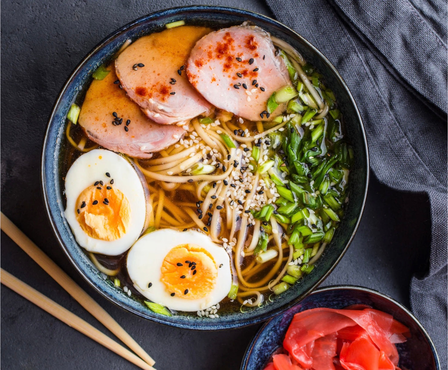 Miso Ramen with Chashu Braised Pork