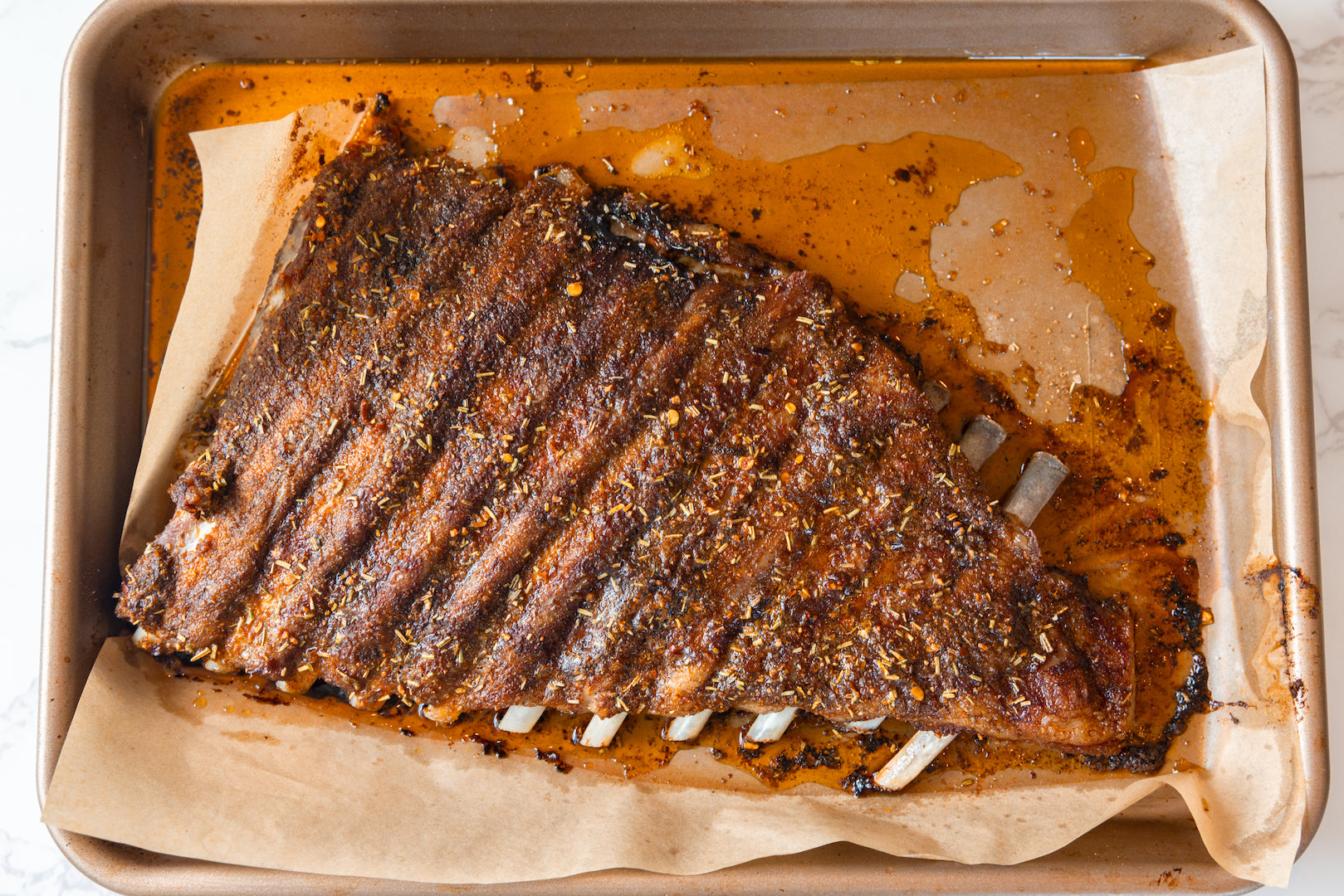 Dry-Rubbed Oven Baked Ribs – Casad Family Farms