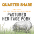 QUARTER Hog Share- DEPOSIT (February '24)