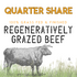 QUARTER Beef Share- DEPOSIT (Fall Harvest)